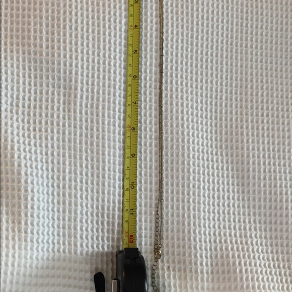 Gold-tone Metal Pearl Sphere Necklace - Picture 4 of 7